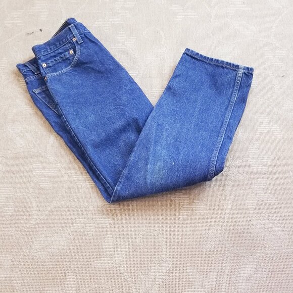 Vintage Levi’s 505 Men’s Jeans Straight Leg Classic Blue Denim USA 34-30 - Picture 2 of 7